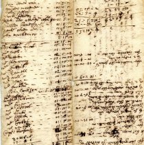 1683 town account of New Castle highways & land boundries of Francis Champe